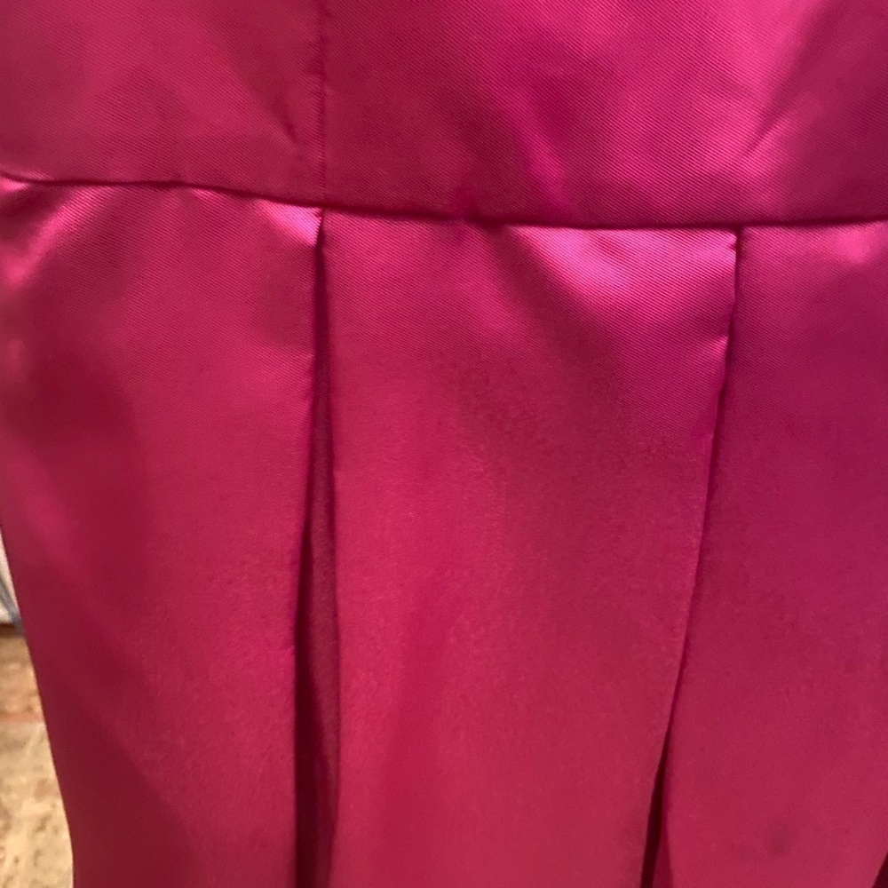 Isaac MIZRAHI NEW YORK FUCHSIA DRESS SIZE MEASUREMENTS PROVIDED - Picture 5 of 10